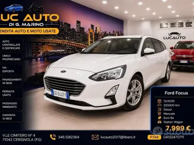 Usata Ford Focus Business Edition 120 CV (88 kW) 2020 Bianco Station wagon