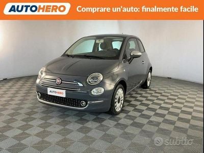 Usata Fiat 500 Lounge 95 CV (69 kW) 2016 Grigio Utilitaria