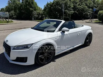 Usata Audi TT Roadster S-Line 230 CV (169 kW) 2016 Bianco Cabrio