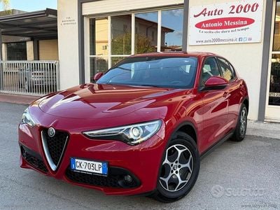Usata Alfa Romeo Stelvio 160 CV (117 kW) 2022 Rosso SUV