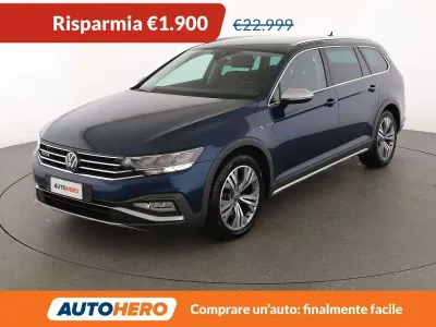 Usata VW Passat Alltrack 190 CV (139 kW) 2021 Blu/azzurro Station wagon