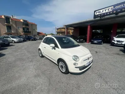 Usata Fiat 500 Lounge 69 CV (50 kW) 2008 Bianco Berlina