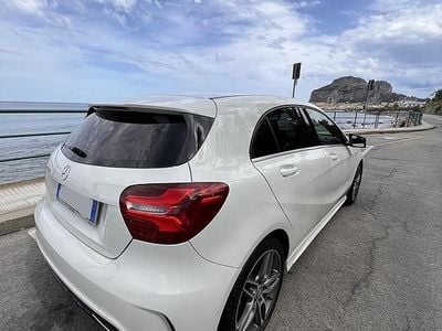 Usata Mercedes A200 Premium 136 CV (100 kW) 2017 Bianco Berlina