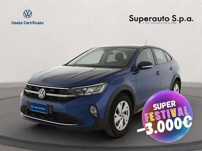 Usata VW Taigo Life 110 CV (80 kW) 2024 Blu SUV