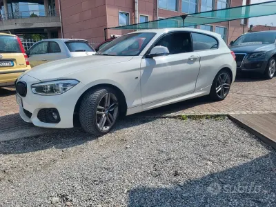 Usata BMW 116 M Sport 150 CV (110 kW) 2016 Bianco Utilitaria