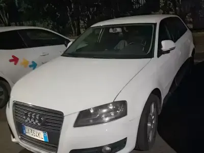 Usata Audi A3 125 CV (91 kW) 2009 Bianco Utilitaria