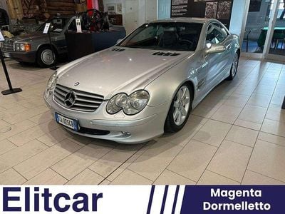 Usata Mercedes SL500 306 CV (225 kW) 2002 Argento Cabrio