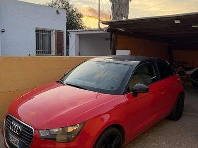 Usata Audi A1 Attraction 86 CV (63 kW) 2011 Rosso Utilitaria