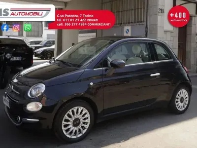 Usata Fiat 500 Lounge 69 CV (50 kW) 2017 Nero Utilitaria