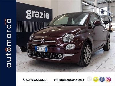 Usata Fiat 500 Lounge 69 CV (50 kW) 2020 Rosso Berlina