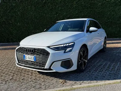 Usata Audi A3 Advanced 116 CV (85 kW) 2022 Bianco Berlina