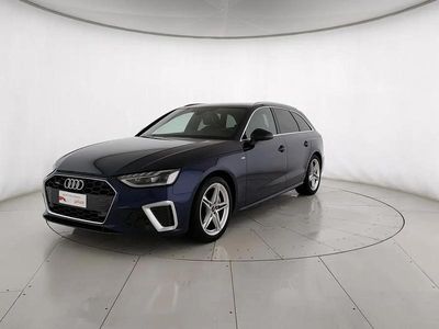 Usata Audi A4 S-Line 204 CV (150 kW) 2024 Blu navarra metallizzato Station wagon