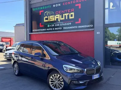 Usata BMW 218 Gran Tourer Luxury Line 150 CV (110 kW) 2022 Blu/azzurro Monovolume