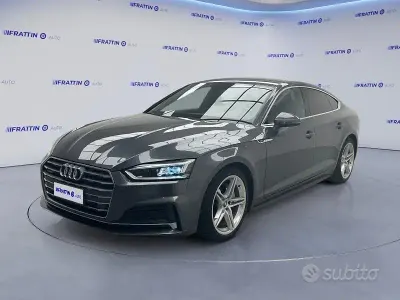Usata Audi A5 Sport 190 CV (139 kW) 2017 Grigio Coupé