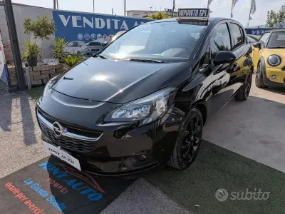 Usata Opel Corsa 90 CV (66 kW) 2019 Nero Utilitaria