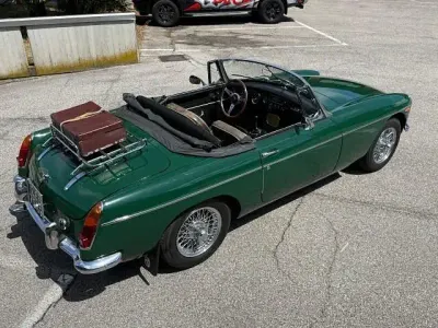 Usata MG B 95 CV (69 kW) 1963 Verde Cabrio