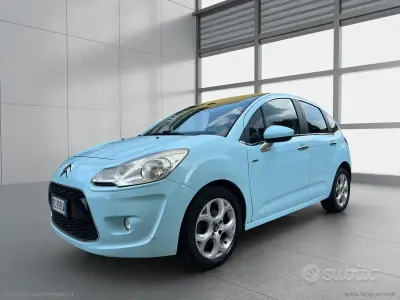 Usata Citroën C3 Exclusive 73 CV (53 kW) 2010 Blu/azzurro Berlina