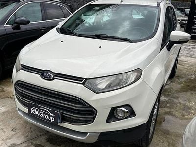 Usata Ford Ecosport Titanium 111 CV (81 kW) 2015 Bianco SUV