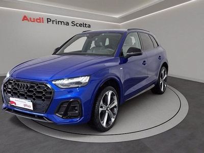 Usata Audi Q5 S-line plus 204 CV (150 kW) 2021 Blu ultra metallizzato SUV