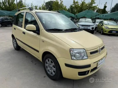 Usata Fiat Panda Dynamic 69 CV (50 kW) 2010 Giallo Utilitaria