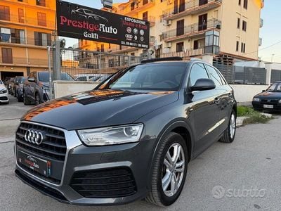 Usata Audi Q3 S-Line 150 CV (110 kW) 2017 Grigio SUV