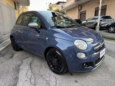 Usata Fiat 500S S 85 CV (62 kW) 2011 Blu Berlina