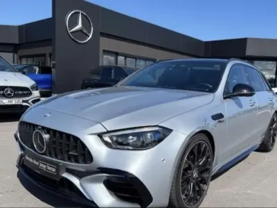Usata Mercedes C63 AMG Premium Plus 476 CV (350 kW) 2023 Argento Station wagon