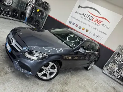 Usata Mercedes C180 116 CV (85 kW) 2015 Grigio Station wagon