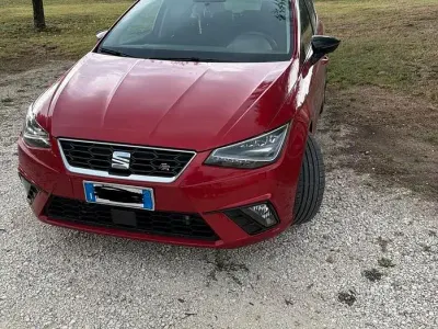 Usata Seat Ibiza FR 95 CV (69 kW) 2018 Rosso Utilitaria