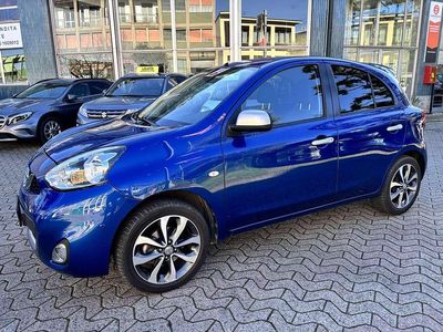 Usata Nissan Micra N-TEC 80 CV (58 kW) 2016 Blu/azzurro Utilitaria