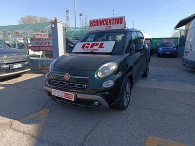 Usata Fiat 500L Cross 95 CV (69 kW) 2019 Verde Monovolume