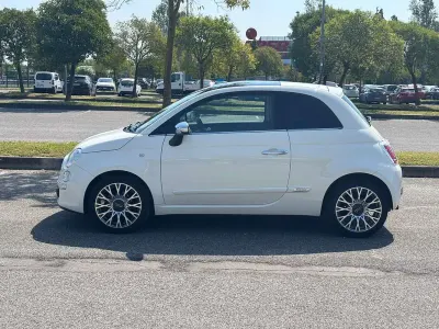 Usado Fiat 500 Lounge 69 CV (50 kW) 2015 Blanco Utilitario