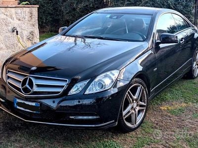 Usata Mercedes E350 2012 Nero Coupé