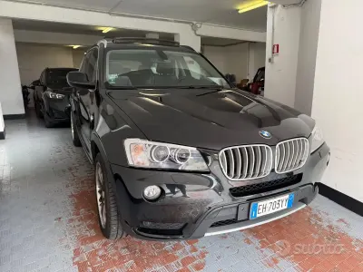 Brugt BMW X3 258 HK (189 kW) 2011 Sort SUV