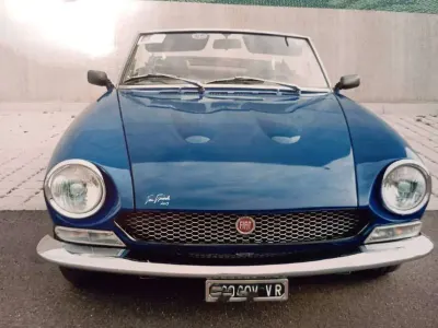 Usata Fiat 124 Spider Sport 111 CV (81 kW) 1970 Blu/azzurro Cabrio