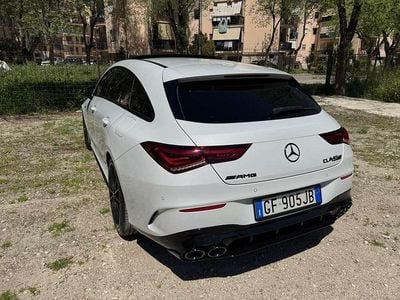 Usata Mercedes CLA200 Shooting Brake AMG Edition 1 150 CV (110 kW) 2021 Bianco Station wagon
