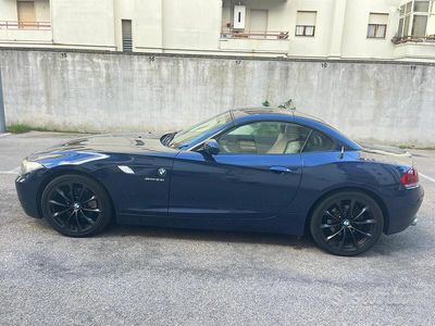 Usata BMW Z4 204 CV (150 kW) 2010 Blu Cabrio