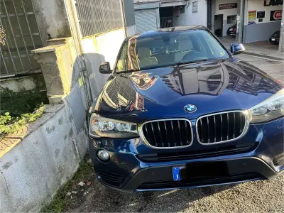 Usata BMW X3 190 CV (139 kW) 2016 Blu/azzurro SUV