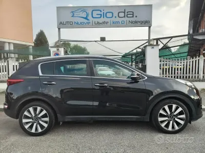 Usata Kia Sportage Style 141 CV (103 kW) 2017 Nero SUV