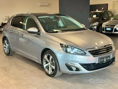 Usata Peugeot 308 GT-line 131 CV (96 kW) 2016 Grigio Berlina