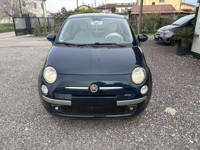 Usata Fiat 500 Lounge 69 CV (50 kW) 2013 Blu/azzurro Utilitaria
