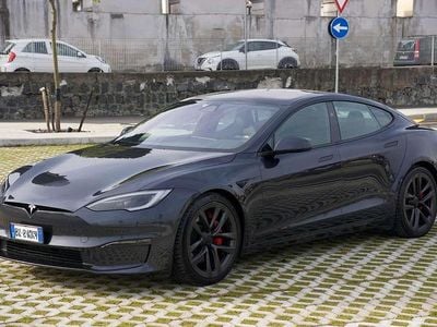 Usata Tesla Model S Performance 356 kW (485 CV) 2024 Grigio Utilitaria