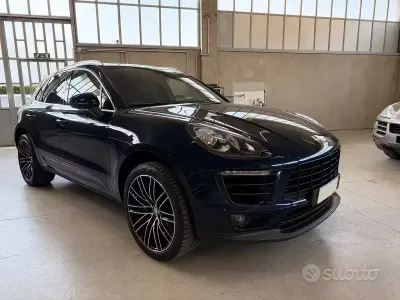 Usata Porsche Macan 250 CV (183 kW) 2016 Blu SUV
