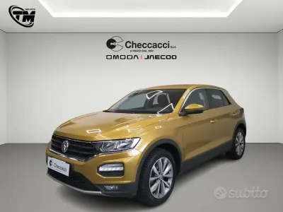 Usata VW T-Roc Style 116 CV (85 kW) 2020 Giallo SUV