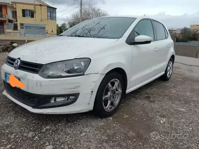Usata VW Polo 105 CV (77 kW) 2009 Bianco Utilitaria