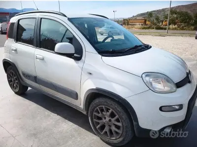 Usata Fiat Panda 4x4 75 CV (55 kW) 2014 Bianco Utilitaria