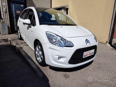 Usata Citroën C3 Exclusive 95 CV (69 kW) 2012 Bianco gelato metallizzato Berlina