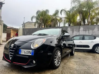 Usata Alfa Romeo MiTo Distinctive 85 CV (62 kW) 2013 Nero Utilitaria
