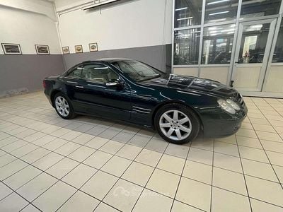Usata Mercedes SL500 306 CV (225 kW) 2002 Verde Cabrio
