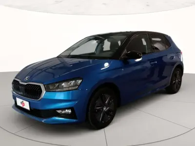 Usata Skoda Fabia 80 CV (58 kW) 2025 Blu race metallizzato nero tulipano perlato Utilitaria